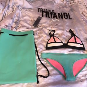 **SOLD** Triangl Bambi Bubble Mint XXS **read description**